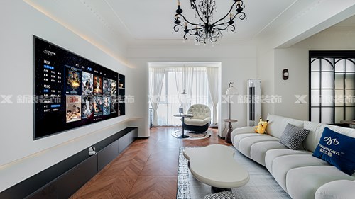 128㎡法式復(fù)古豪宅 裝出貴族莊園家|長沙全屋整裝